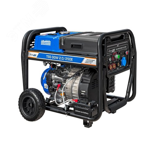 Изображение товара Бензиновый сварочный генератор TSS PROF GGW 2.0/250E (шт)