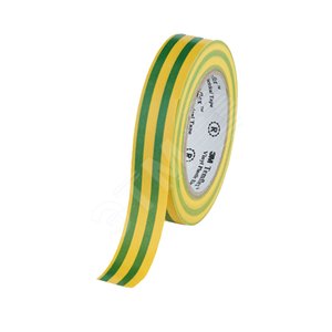 Изолента ПВХ желто-зеленая 15мм 10м Temflex 1300