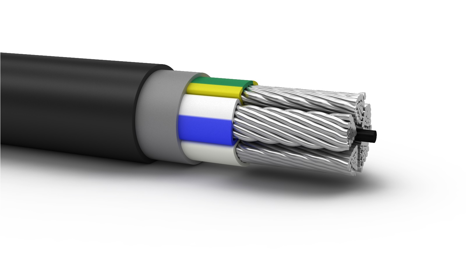 Кабель силовой АВВГнг(А)-LS 5х185мс(N,PE)-1