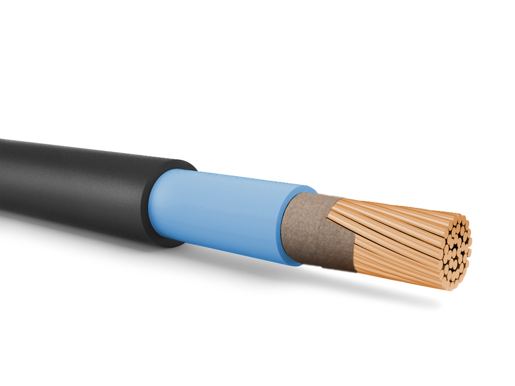 Кабель силовой ВВГнг(А)-FRLS 1х70мк(N)-1 синий ТРТС