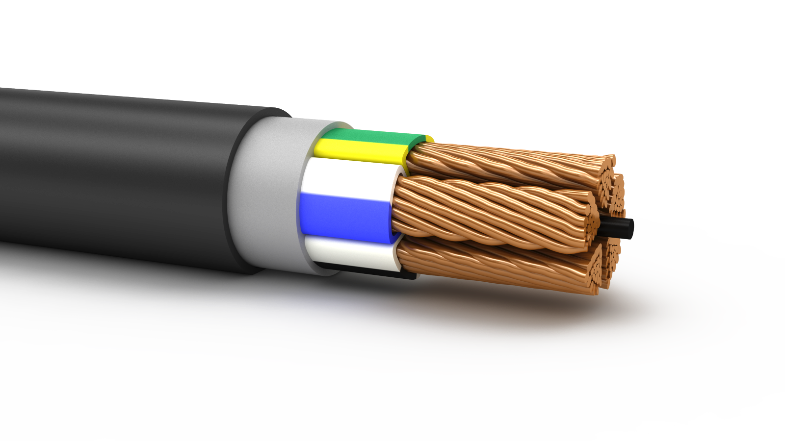 Кабель силовой ППГнг(А)-HF 5х70мс(N, PE)-1 ТРТС