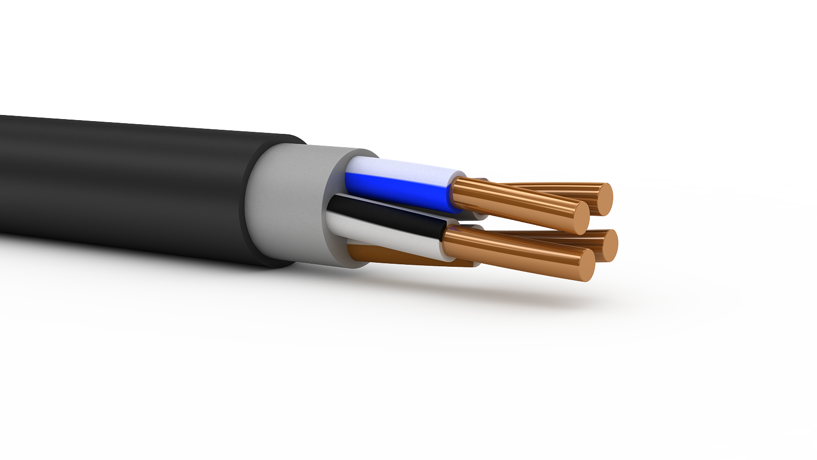 Кабель силовой ППГнг(А)-HF 4х4ок(N)-1 ТРТС