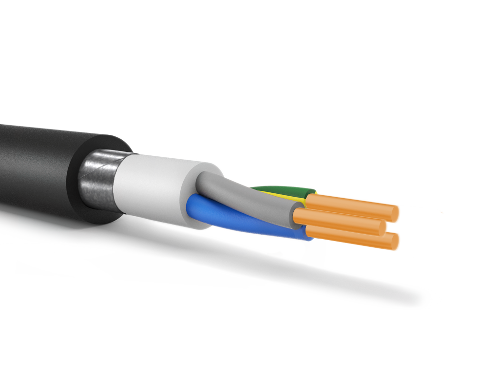 Кабель силовой ВБШв 3х16ок(N.PE)-1 ТРТС ВНИИКП