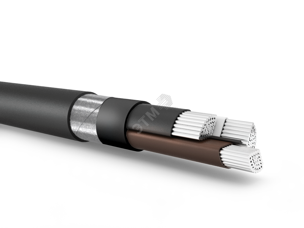 Кабель силовой АВБШвнг(А) 3х95мс(N, PE)-1 ТРТС многопроволочный ВНИИКП