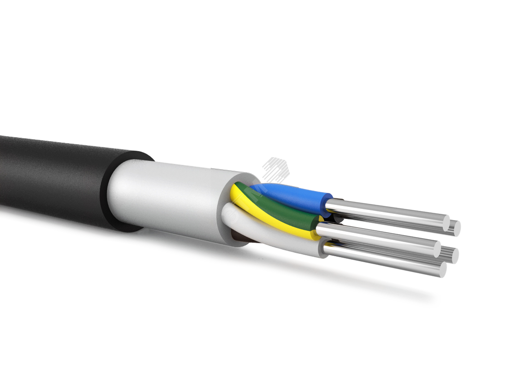 Изображение товара Кабель силовой АВВГнг(А)-LS 5х50 ок(N,PE)-0,66 ТРТС Россия