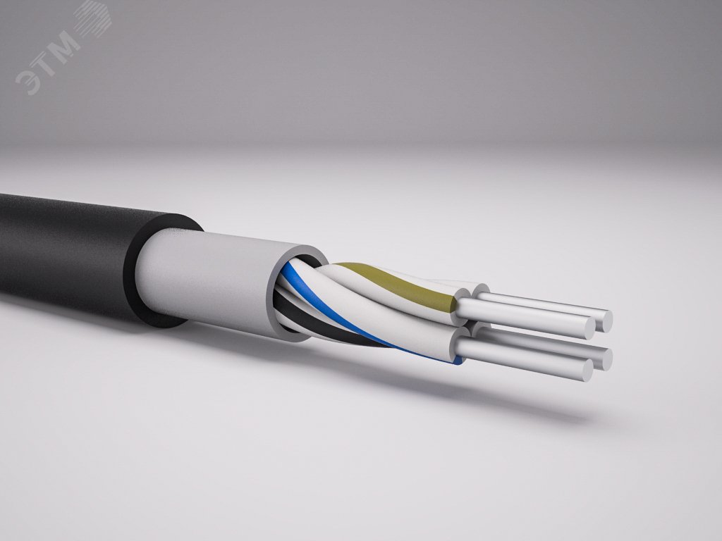 Изображение товара Кабель силовой АВВГнг(A)-LS 4х16ок(PE)-0,66 ТРТС, Россия, 20.8 мм