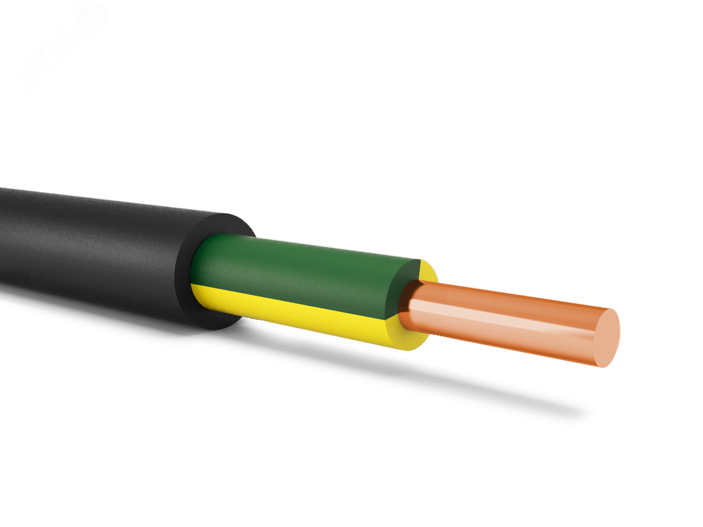 Изображение товара Кабель силовой ВВГнг(А)-LS 1х35ок(PE)-0.66 ТРТС (м)