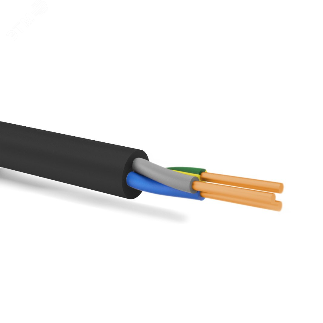 Изображение товара Кабель силовой ВВГнг(А)-LS 3х1,5ок-0,66 100м ПВХ низкогорючий
