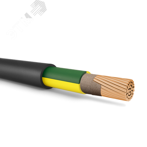 Кабель силовой ВВГнг(А)-FRLS 1х120мк(PE)-1 ж/з ТРТС - фото 1