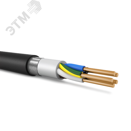 Кабель силовой ВБШв 5х16ок(N.PE)-0.66 ТРТС ВНИИКП - фото 1