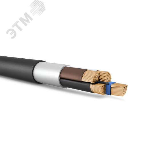 Кабель силовой ВВГнг(А)-LS 4х25мк(N)-1 многопр    оволочный ТРТС - фото 1