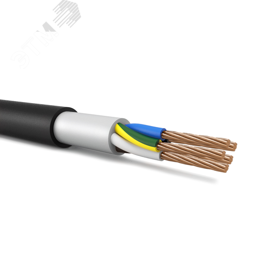 Кабель силовой ВВГнг(А)-LS 5Х35-1(N,PE) многопров олочный ТРТС - фото 1