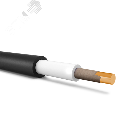 Кабель силовой ВВГнг(А)-FRLS 1х4ок-0.66 белый ТРТС - фото 1