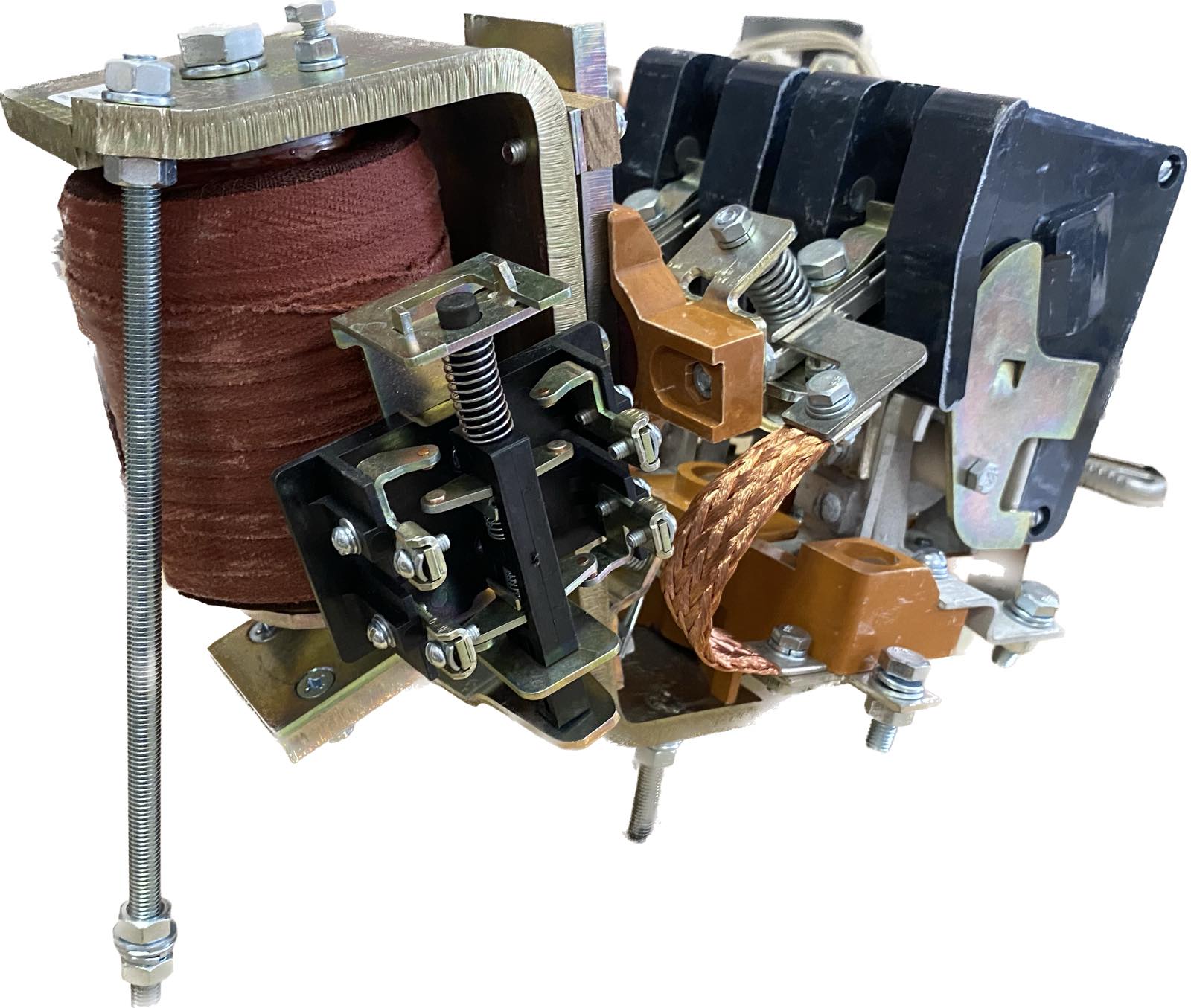 Контактор КТПВ-623-У3 ЭТК Iн 160А, Uкат 110В, режим работы-продолжительный. Переднее присоединение. БК 2НО-2НЗ