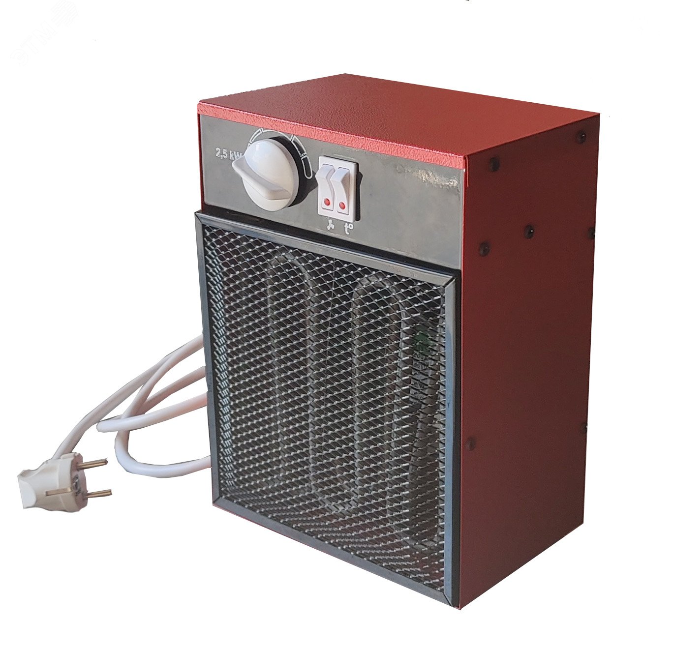 Изображение товара Электрический тепловентилятор 2 кВт 220В ЭнергоТехКомплект КЭВ-2.0