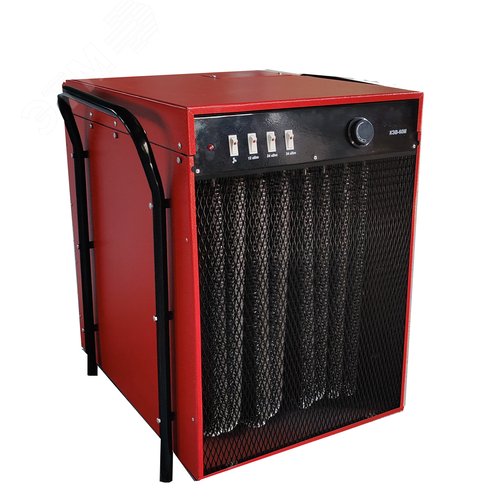 Изображение товара Тепловентилятор электрический на 60 кВт, 380В, произ-ль 2600 м3/ч, КЭВ-60М (шт)