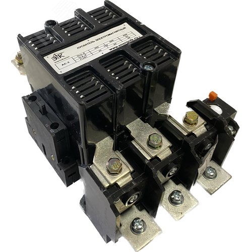 Пускатель электромагнитный ПМА-5202 УХЛ4 В, 220В/50Гц, 2з+2р, 100А, нереверсивный, с реле РТТ-221П 53,5-63,0А, IP00,  (ЭТК) - фото 1