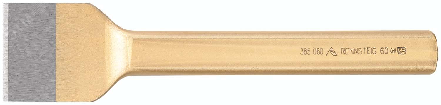 Изображение товара Зубило для швов шириной 50 мм, длина 250 мм, кованая сталь, RENNSTEIG