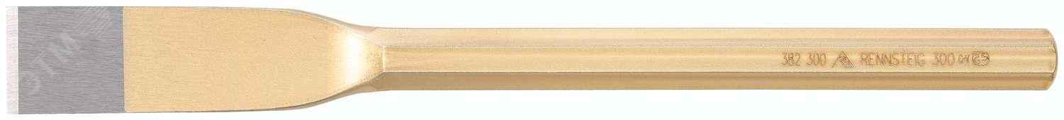 Изображение товара Зубило шлицевое 30 мм 240 мм RENNSTEIG для ремонта и монтажа