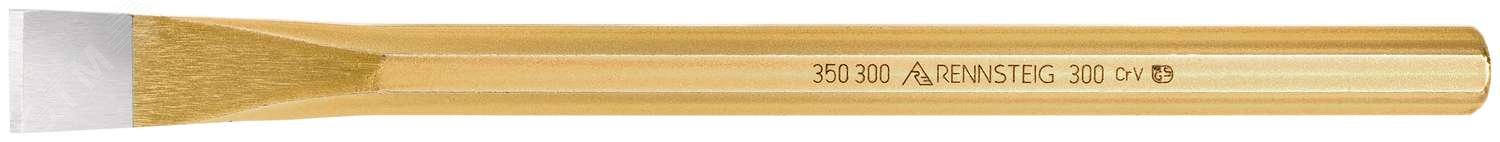 Изображение товара Зубило каменщика 23 мм RENNSTEIG закаленная сталь 200 мм