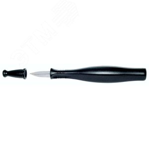 Шабер прецизионный трехгранный вогнутый PROFILIT, 8 х 25 мм, пластиковая ручка