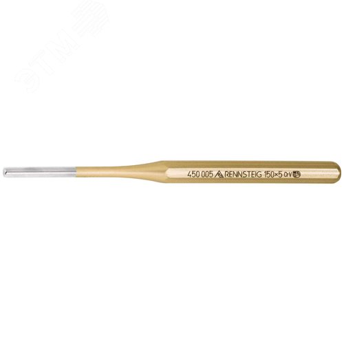 Изображение товара Выколотка Standard DIN 6450, 4.5 мм, 10X150 мм, 8-гранный профиль, Cr-V, золотистая (шт)