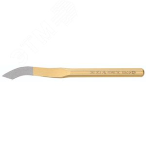 Изображение товара Зубило пазовое DIN 6455, толщина наконечника 3 мм, 10X150 мм, 8-гранный профиль, лакировка (шт)