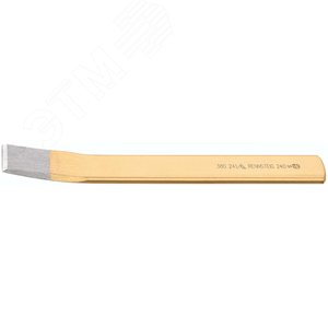 Изображение товара Зубило шлицевое загнутое, ширина резца 27 мм, (26X7)X240 мм, плоско-овальный профиль, полировка (шт)