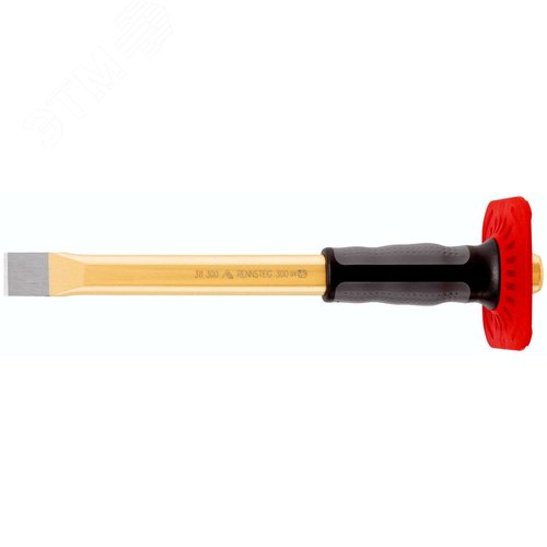 Изображение товара Зубило плоское DIN 6453 с протектором, ширина резца 25 мм, (23X13)X250 мм, плоско-овальный профиль, полировка (шт)