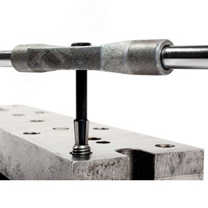 Экстрактор N2, двойная режущая кромка, M8 - M10, отв 4.8 - 7.1 мм, размер под ключ 9.5 мм 3/8'', для левой и правой резьб - фото 2