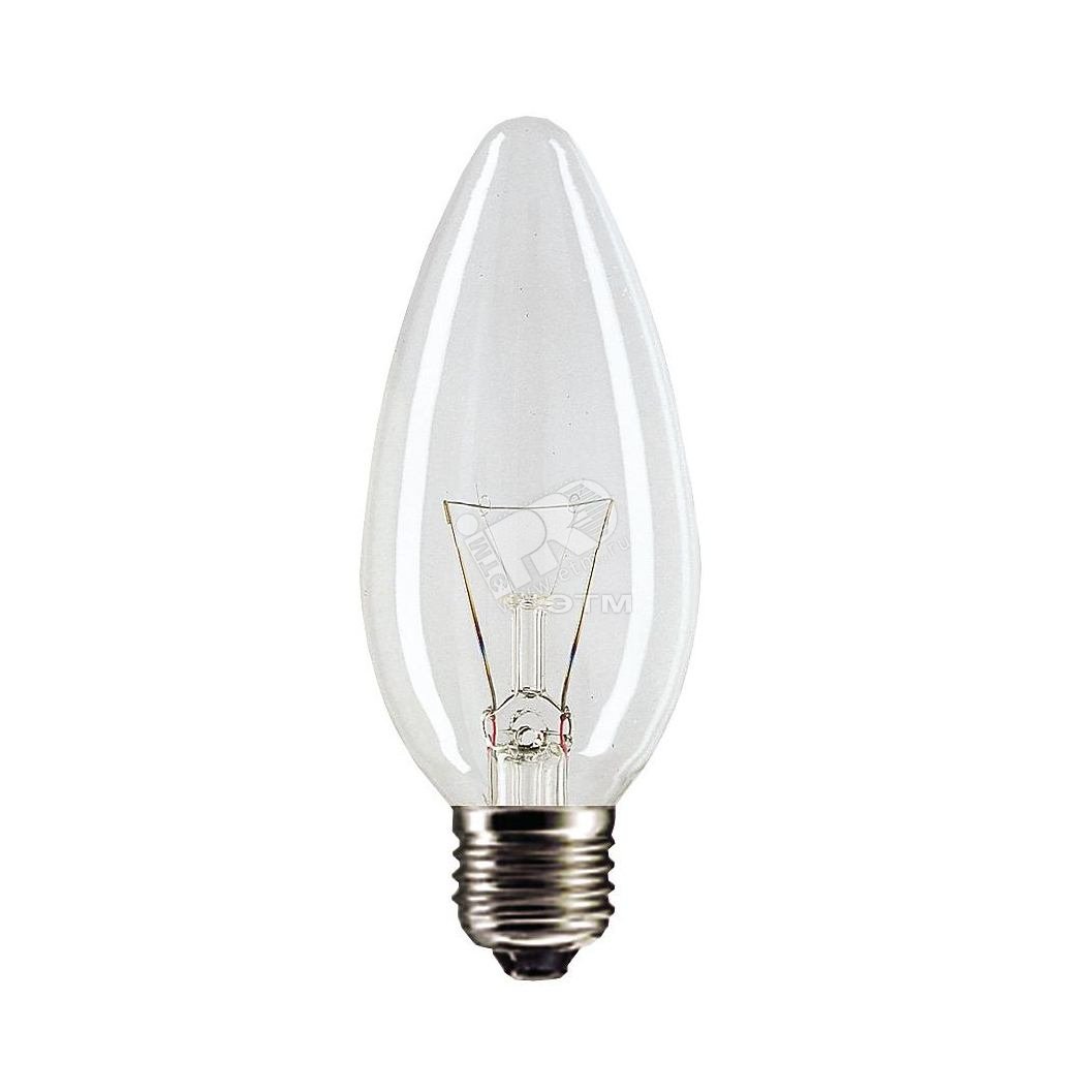 Лампа накаливания декоративная ДС 40вт B35 230в E27 (свеча) 921492044218 PHILIPS Lightning