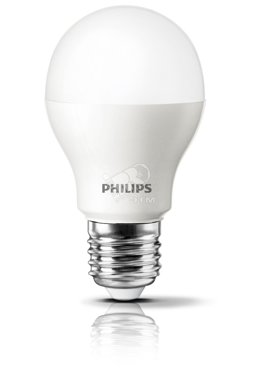 Лампа светодиодная LED 10Вт Е27 4000К А60 230В матовая 929001234802 PHILIPS Lightning - превью 2