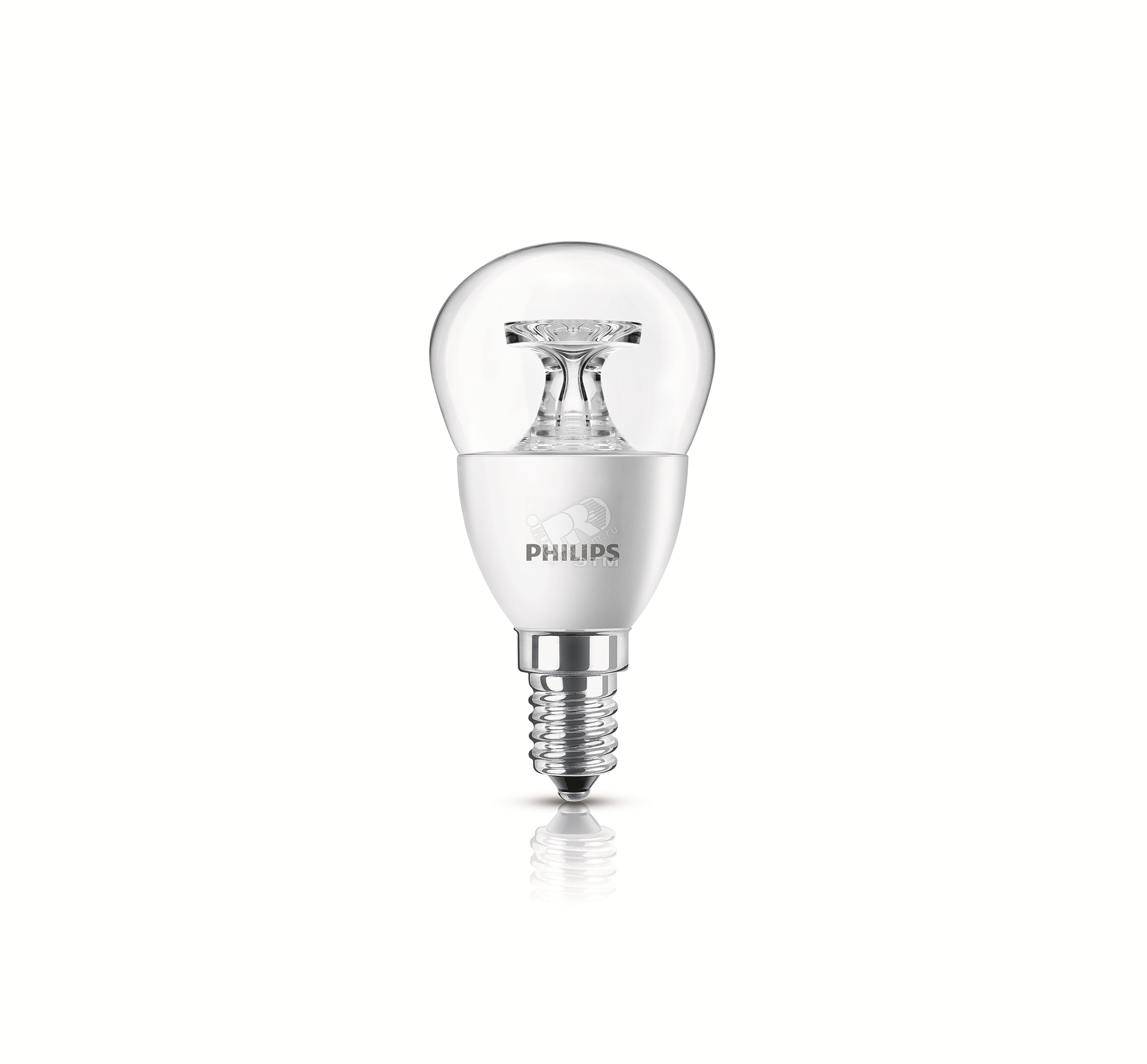 Лампа светодиодная LED 5.5(40)Вт E14 2700K 230в шар 929001142607 PHILIPS Lightning - превью 2