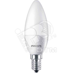 Лампа светодиодная LED 5.5(40)Вт Е14 840 B35 матовая свеча