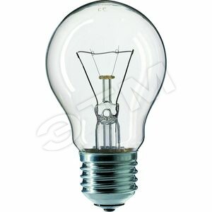 Лампа накаливания Stan 40W E27 230V A55 CL 2CT/12X5F 35486071 PHILIPS Lightning