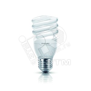 Лампа энергосберегающая КЛЛ 23/827 E27 D61.5x118.5 спираль Tornado
