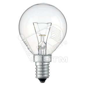 Лампа накаливания декоративная ДШ 60вт P45 230в E14 (шар) 926000005022 PHILIPS Lightning