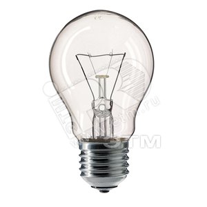 Лампа накаливания ЛОН 40вт A55 230в E27 Pila