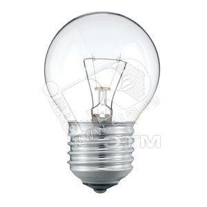 Лампа накаливания декоративная ДШ 40вт P45 230в E27 (шар)