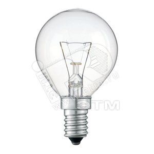 Лампа накаливания декоративная ДШ 40вт P45 230в E14 (шар) 926000006511 PHILIPS Lightning
