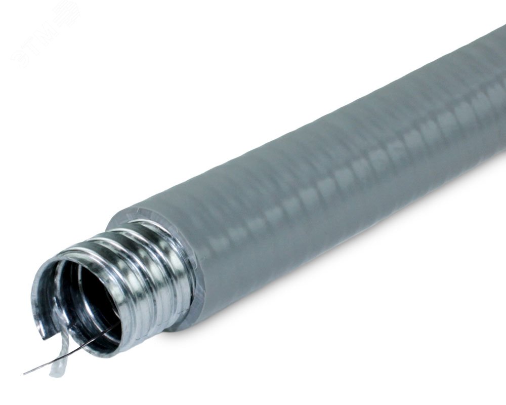 Изображение товара Металлорукав в ПВХ изоляции толстостенный 50 мм ГОФРОМАТИК РФ