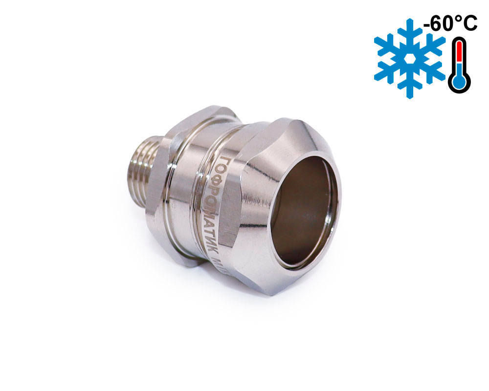 Муфта вводная труба-корпус МТК-НС-М40-Т40  IP67 ГОФРОМАТИК