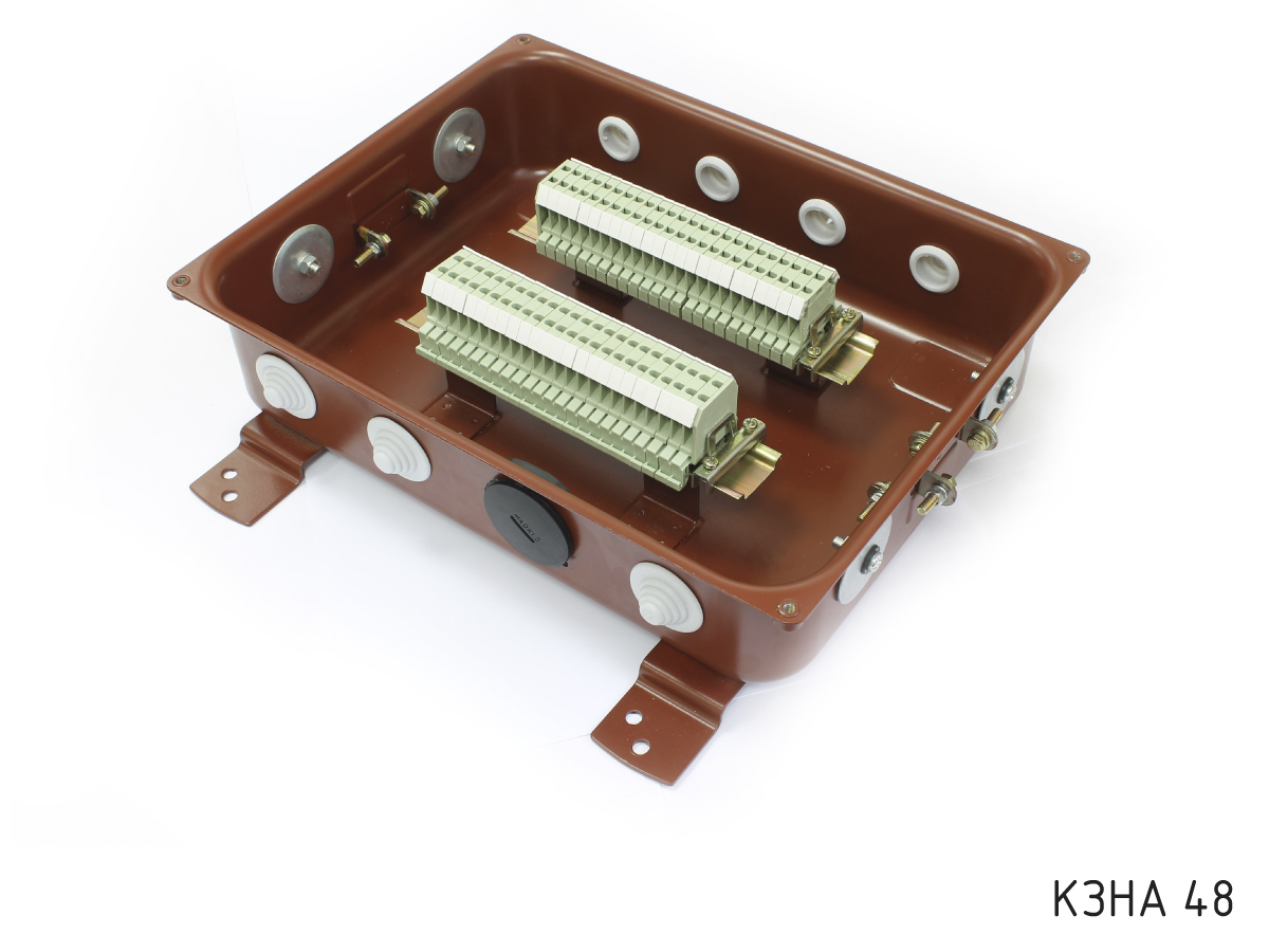 Коробка с зажимами наборными КЗНА-48 У3 IP43 ГОФРОМАТИК