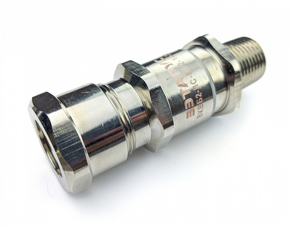 Ввод кабельный Ex ВКВБ2-ЛР-К1 1/2-38-45 1Ex db e II Gb X ГОФРОМАТИК