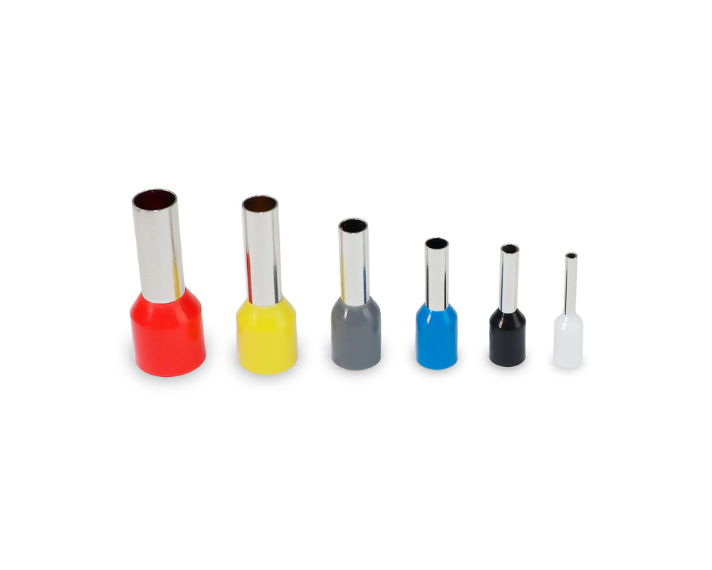 Наконечники штыревые втулочные изолированные НШВИ  0,75-12 АО "ЗЭТА"