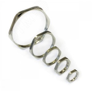 Гайка латунная плоская ГП М  20х1,5 ГОФРОМАТИК (ЗЭТАРУС) - фото 1