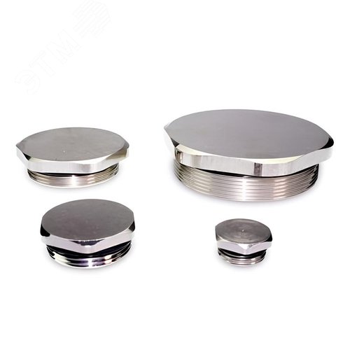 Заглушка латунная шестигранная ЗР2-ЛР-М50х1,5 IP66/IP67/IP68 ГОФРОМАТИК - фото 1