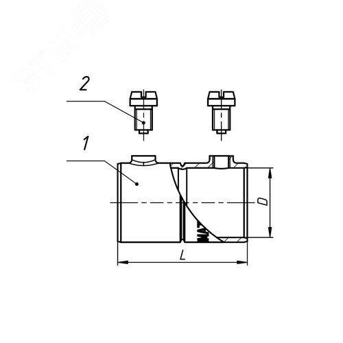 Муфта соединительная ТТ32 IP40 ГОФРОМАТИК - фото 5