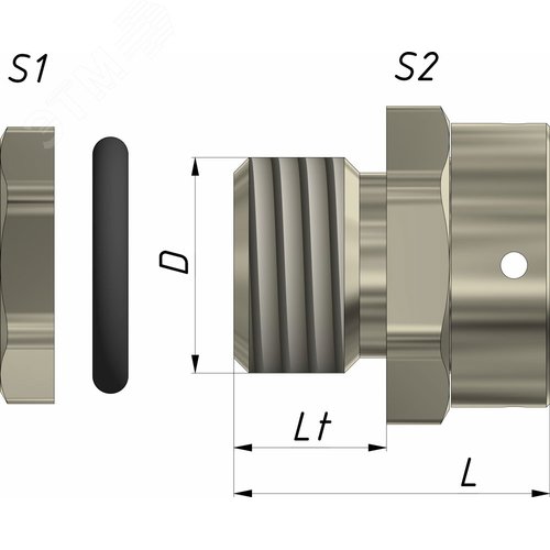 Клапан дышащий КД-ЛС-М5х0,8 IP68 ГОФРОМАТИК - фото 6
