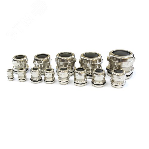 Ввод кабельный  М 8 латунный УТ1,5 IP66/IP67/IP68 (d кабеля 2-4 мм) ГОФРОМАТИК - фото 2